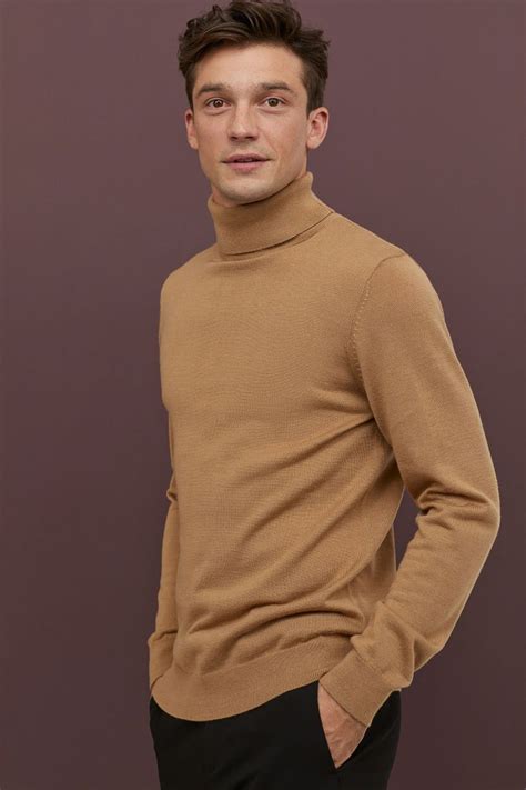 h&m men's turtleneck.